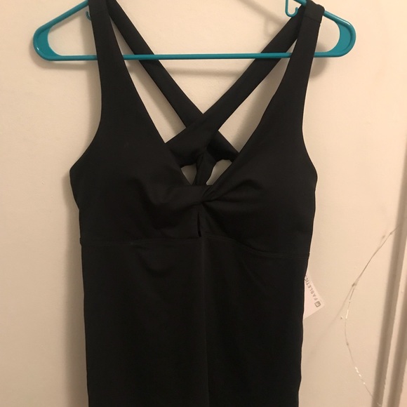 Fabletics Tops - Black tank from Fabletics - new with Tags!